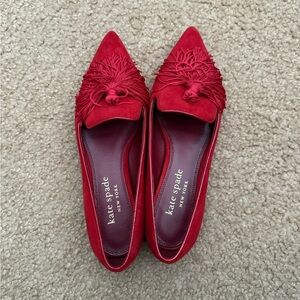 Kate Spade Red Women's Shoes flats